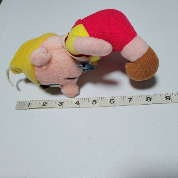 Vintage 80s Walt Disney Pinocchio 8 inch Plush Doll Stuffed Animal Toy - Picture 4 of 4